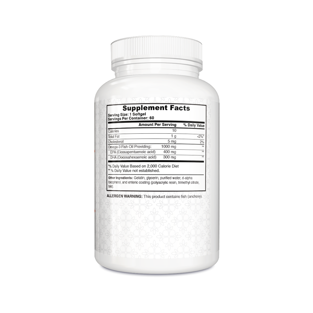 Enteric Coated Fish Oil